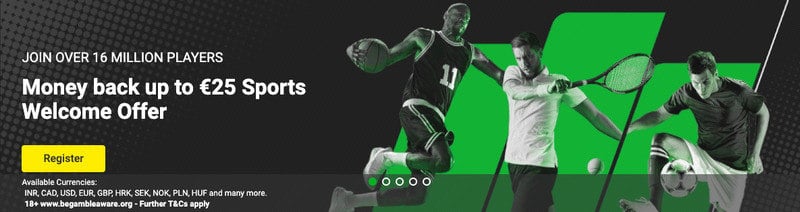 Unibet Welcome offer India