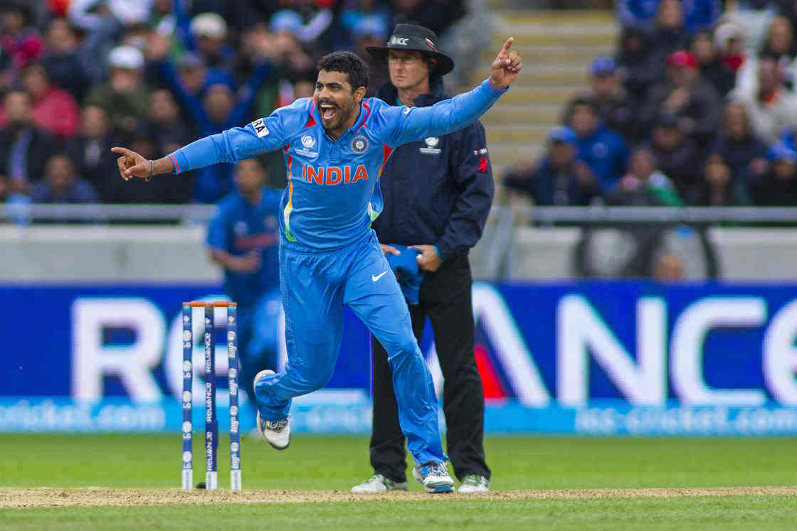 Ravindra Jadeja India vs England Champions Trophy 2013