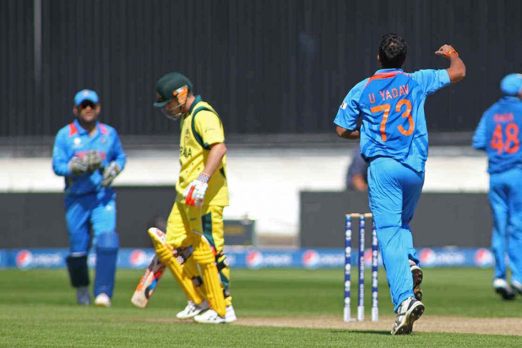 Umesh Yadav India vs Australia Champions Trophy 2013