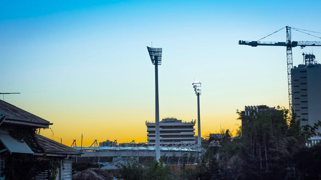 Brisbane Cricket Ground, also known as the Gabba.