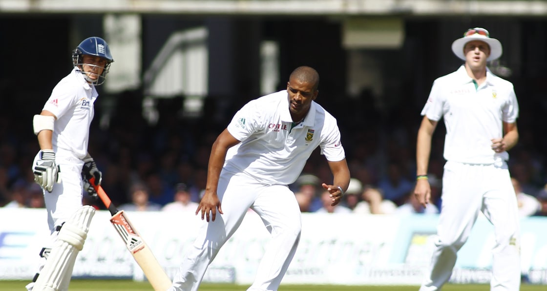 Vernon Philander playing for South Africa
