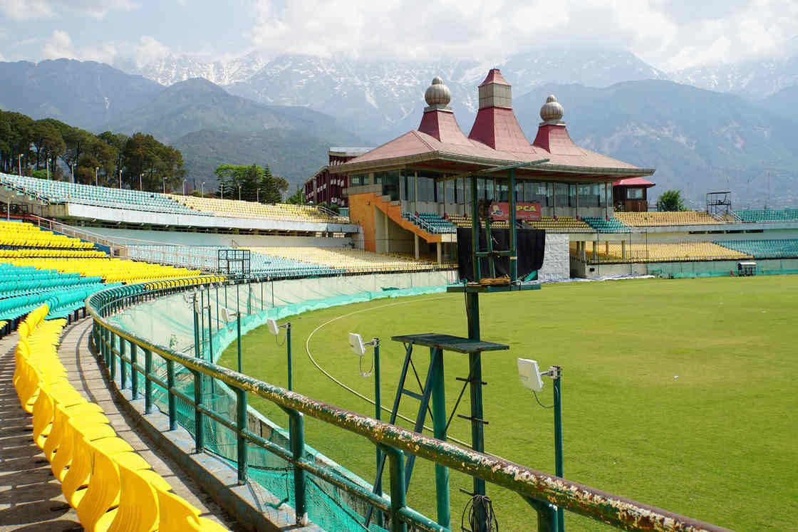 Himchal Pradesh Cricket Association Stadium Dharamshala India