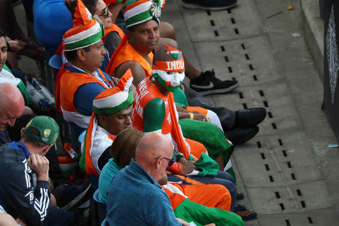 England vs India fans Headingley