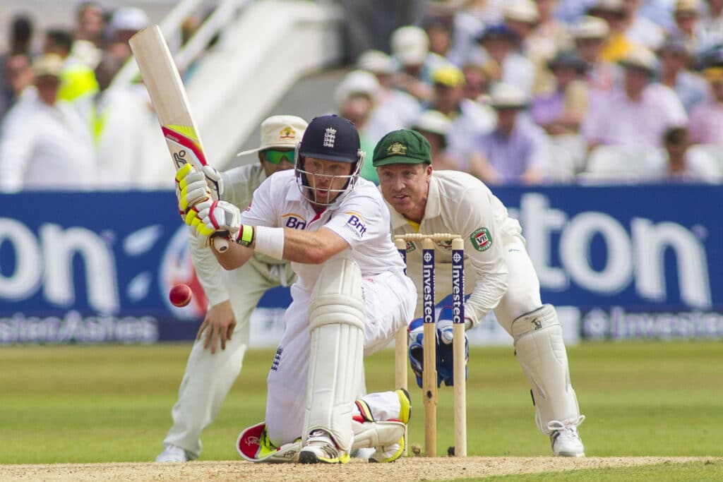 Ian Bell in action for England