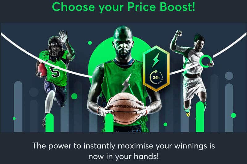 Sportsbet IO price boost promotion