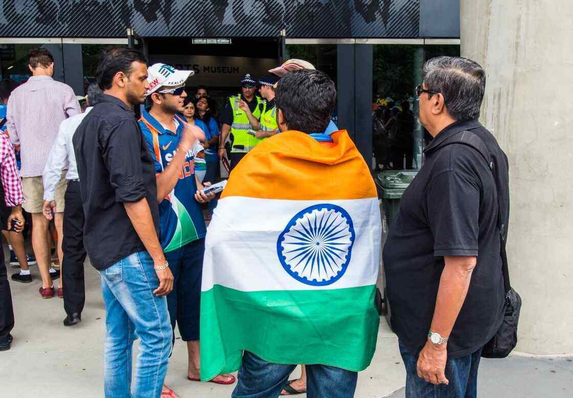 Indian cricket fans India