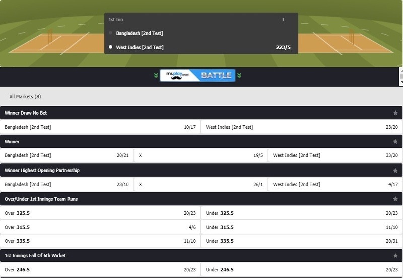 mr play cricket live rates