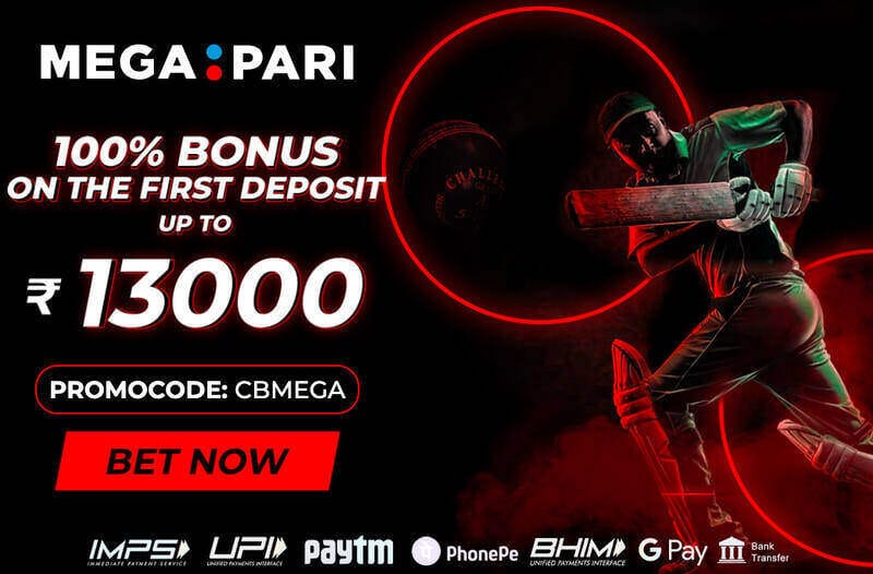 megapari india exclusive bonus 13000 INR