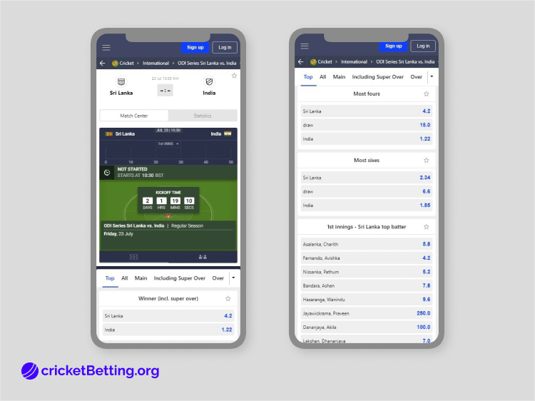 betmaster mobile screenshot live betting