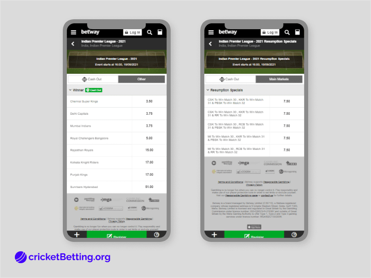 Cricket Betting Sites > 20+ Betting Sites in India 2021